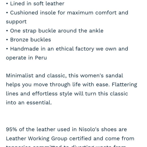 Nisolo Serena Black Sandal NWT size 7.5 - Picture 5 of 9